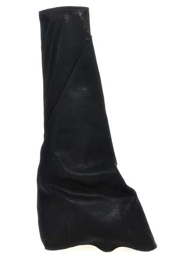 DRKSHDW DRKSHDW FOIL-OVERDYED DENIM BOOT
