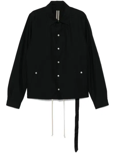 Drkshdw Front Press-stud Fastening Black Jacket