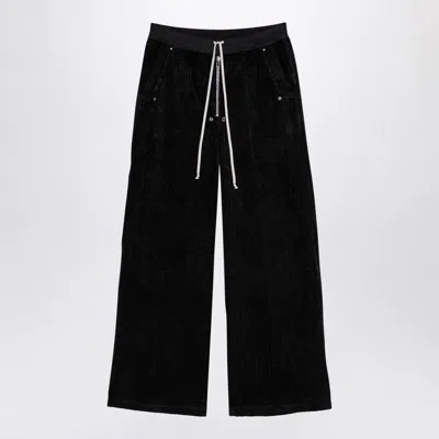 DRKSHDW DRKSHDW  GETH BELAS BLACK VELVET PANTS