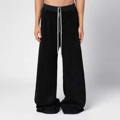 DRKSHDW DRKSHDW GETH BELAS BLACK VELVET PANTS