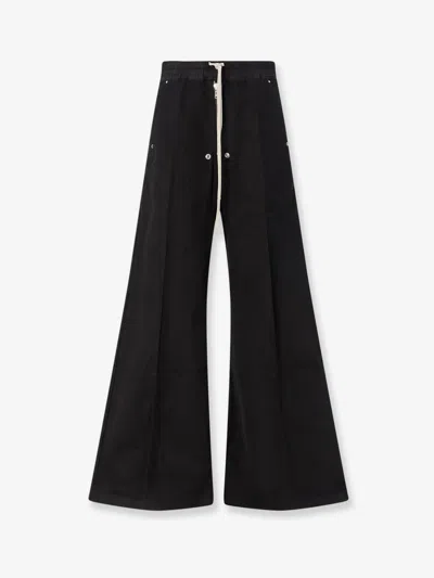 Drkshdw Geth Belas Cotton Trousers In Black