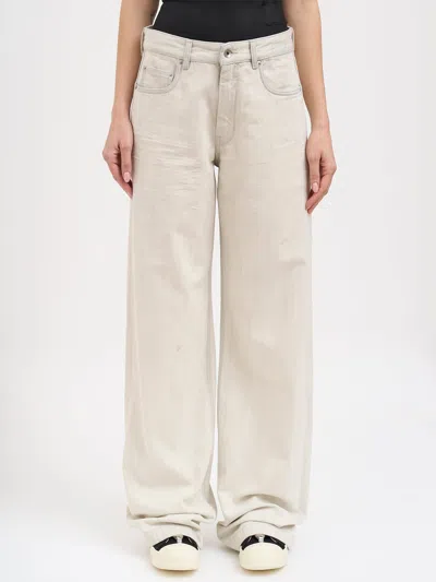 Drkshdw Geth Jeans Denim Pants In Neutral