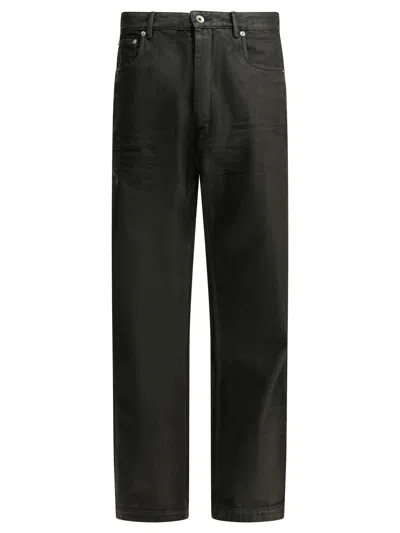 Drkshdw "geth" Wide-leg Jeans In Transparent