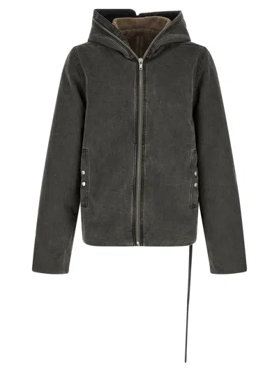 Drkshdw Gimp Jacket In Charcoal