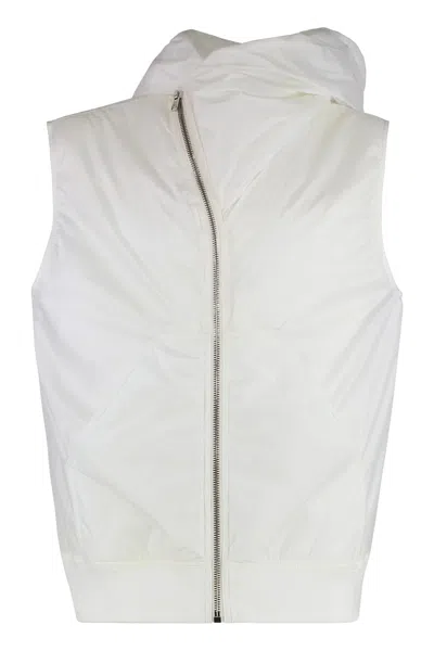 Drkshdw Hooded Bodywarmer In White