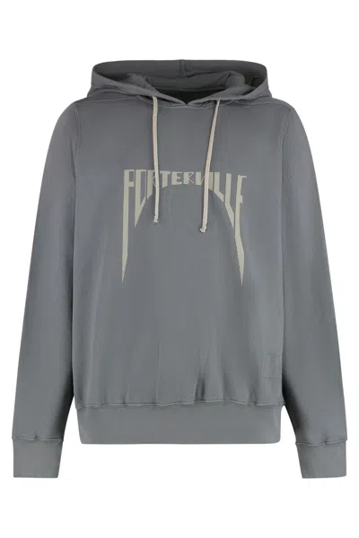 Drkshdw Hooded Sweatshirt In Gray