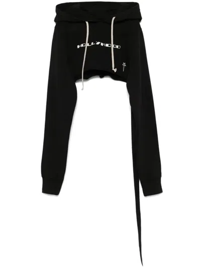 Drkshdw Hoodie Cropped In Black