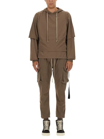 Drkshdw Hustler Sweatshirt In Beige