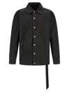 Drkshdw Jumbo Worker Jacket In Black