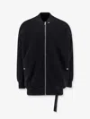 Drkshdw Jumbo Flight Bomber Jacket In Black