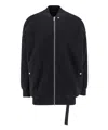 Drkshdw Jumbo Flight Bomber Jacket In Black