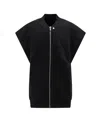 Drkshdw Jumbo Flight Cotton Vest In Black
