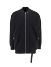 Drkshdw Jumbo Flight Bomber Jacket In Black