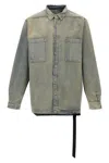 Drkshdw Men Jumbo Outershirt In Sand