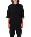 Rick Owens Drkshdw Drkshdw By Rick Owens Oversized Cotton T-shirt With Geometric Design And Relaxed Fit