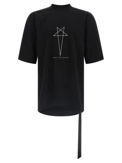 Drkshdw Jumbo T-shirt In Black