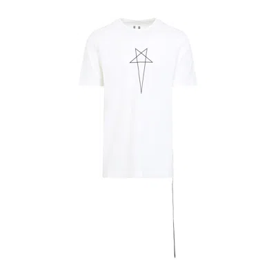 Drkshdw Jumbo White T-shirt With Logo