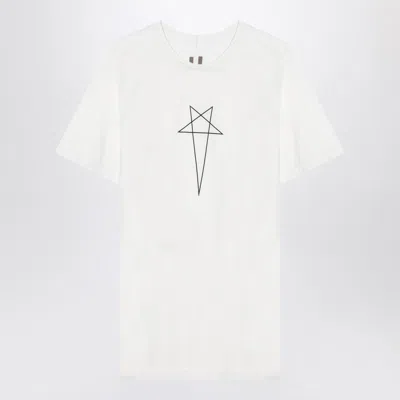 Drkshdw Jumbo White T-shirt With Logo Men