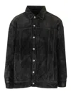 Drkshdw Jumbo Worker Jacket In Black