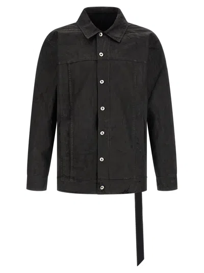 Drkshdw Jumbo Worker Jacket In Black