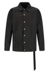 Drkshdw Jumbo Worker Jacket In Black