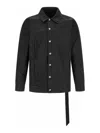 Drkshdw Jumbo Worker Jacket In Black