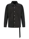 Drkshdw Jumbo Worker Jacket In Black