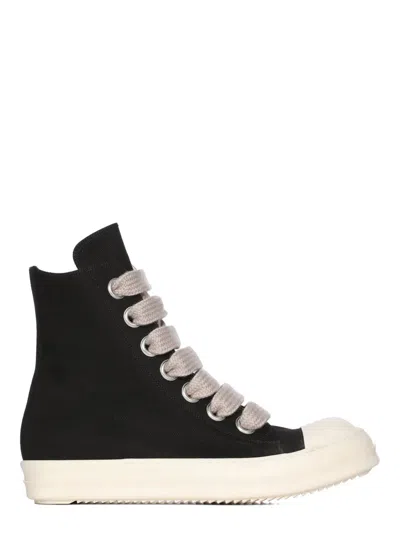 Drkshdw Jumbolace High Sneakers In Black