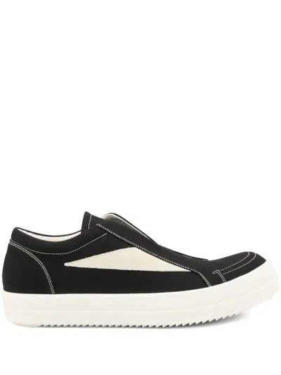 Drkshdw "laceless Vintage" Denim Sneakers