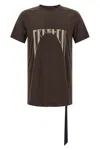 Drkshdw Level T T-shirt In Brown