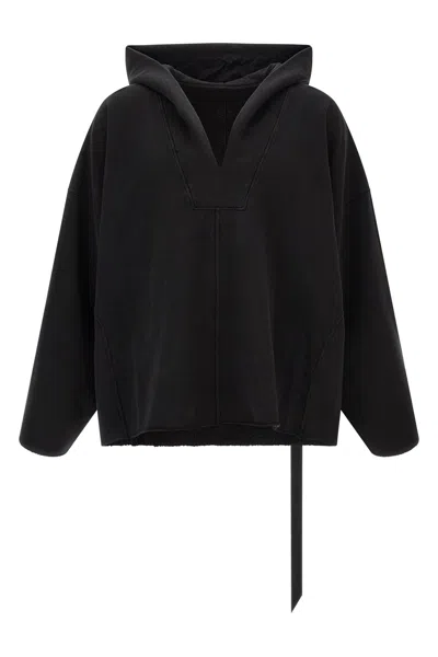 Drkshdw 'ls Kaftan Hip' Hoodie In Black