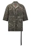 Drkshdw 'magnum Tommy' Shirt In Gray