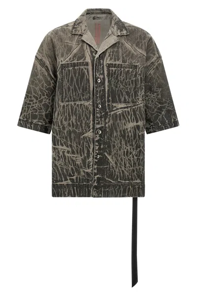 Drkshdw 'magnum Tommy' Shirt In Gray