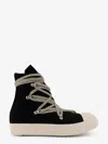 Drkshdw Men Megalace Sneaks High-top Canvas Sneakers In Black