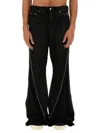 Drkshdw Men's Bolan Banana Jeans In Black