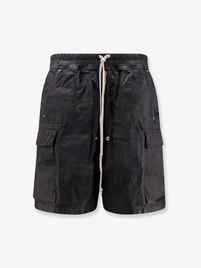 Drkshdw Men Cotton Bermuda Shorts In Black