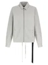 Drkshdw Cotton Canvas Shell Jacket In Nude