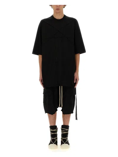 RICK OWENS DRKSHDW MEN'S COTTON T SHIRT