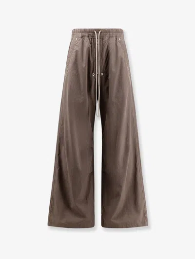 Drkshdw Men Cotton Trousers In Brown