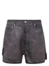 Drkshdw Denim Shorts Geth Cutoffs In Grey