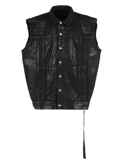 DRKSHDW MEN'S DENIM VEST