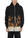 Drkshdw Cotton Full-zip Sweatshirt In Black