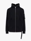 Drkshdw Men Gimp Flight Bomber Lyocell Jacket In Black