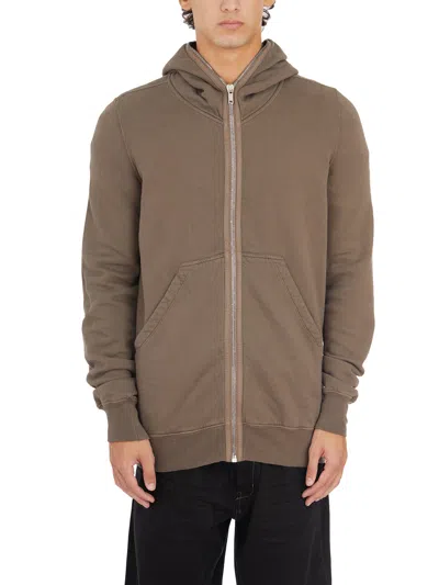 Drkshdw Men's Gimp Hoodie With Zip Front In Gray