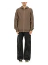 Drkshdw Men's Felpa Gimp Hoodie Dust In Brown