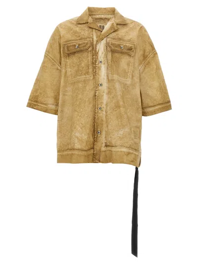 Drkshdw Men's Magnum Tommy Shirt In Sand