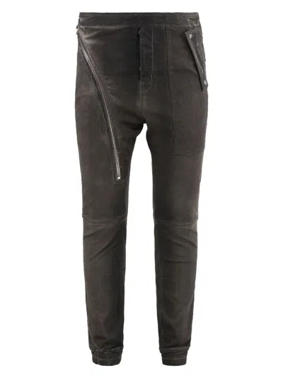 DRKSHDW MEN'S MULTI-POCKET COTTON TROUSERS