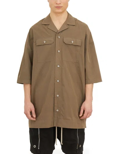 Drkshdw Men's Oversize Tommy Shirt In Gray