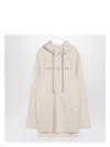 Drkshdw Oversized Sweatshirt Hollywood Ivory In Cotton Men In Neutral
