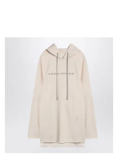 DRKSHDW MEN'S OVERSIZED SWEATSHIRT HOLLYWOOD IVORY